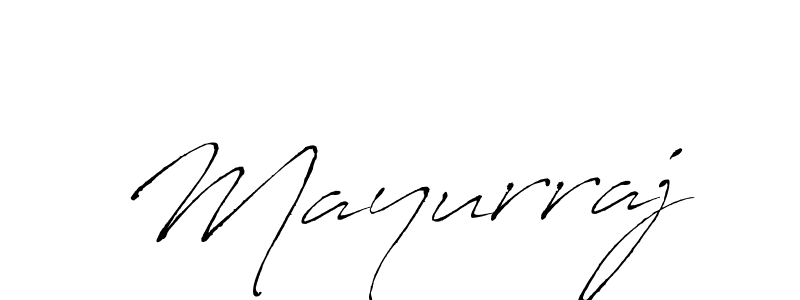 Design your own signature with our free online signature maker. With this signature software, you can create a handwritten (Antro_Vectra) signature for name Mayurraj. Mayurraj signature style 6 images and pictures png
