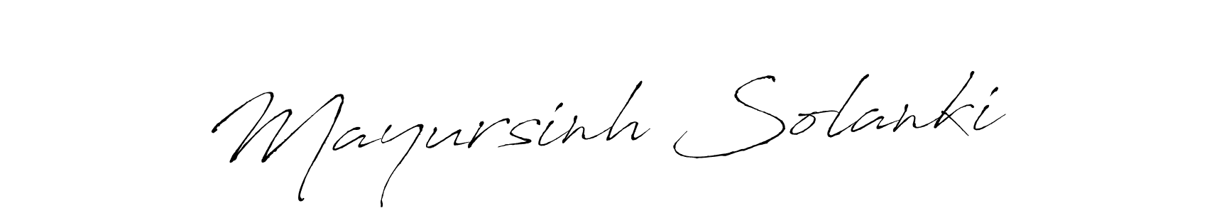 Use a signature maker to create a handwritten signature online. With this signature software, you can design (Antro_Vectra) your own signature for name Mayursinh Solanki. Mayursinh Solanki signature style 6 images and pictures png