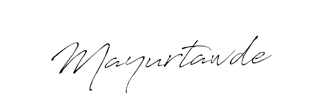 How to make Mayurtawde signature? Antro_Vectra is a professional autograph style. Create handwritten signature for Mayurtawde name. Mayurtawde signature style 6 images and pictures png