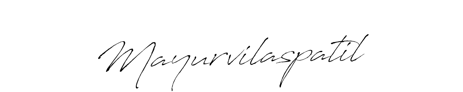 Use a signature maker to create a handwritten signature online. With this signature software, you can design (Antro_Vectra) your own signature for name Mayurvilaspatil. Mayurvilaspatil signature style 6 images and pictures png