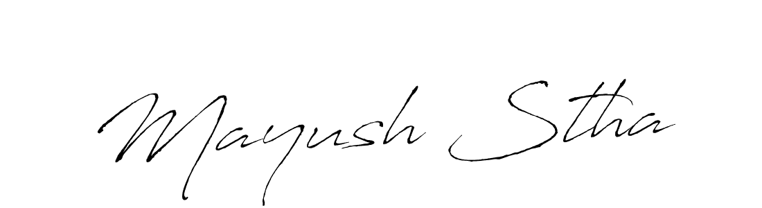 How to Draw Mayush Stha signature style? Antro_Vectra is a latest design signature styles for name Mayush Stha. Mayush Stha signature style 6 images and pictures png