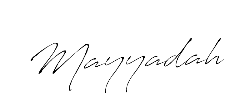 Antro_Vectra is a professional signature style that is perfect for those who want to add a touch of class to their signature. It is also a great choice for those who want to make their signature more unique. Get Mayyadah name to fancy signature for free. Mayyadah signature style 6 images and pictures png