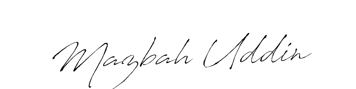 You should practise on your own different ways (Antro_Vectra) to write your name (Mazbah Uddin) in signature. don't let someone else do it for you. Mazbah Uddin signature style 6 images and pictures png