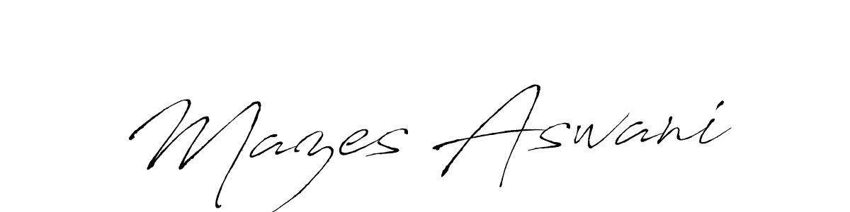 Best and Professional Signature Style for Mazes Aswani. Antro_Vectra Best Signature Style Collection. Mazes Aswani signature style 6 images and pictures png