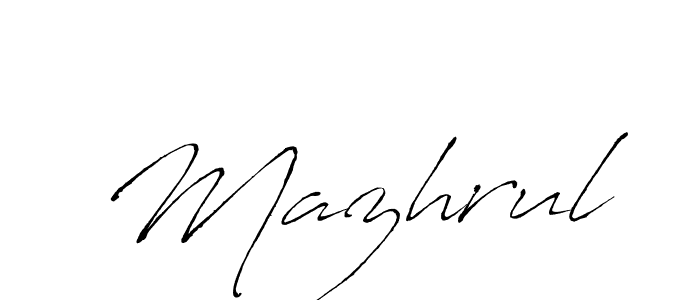 Also we have Mazhrul name is the best signature style. Create professional handwritten signature collection using Antro_Vectra autograph style. Mazhrul signature style 6 images and pictures png