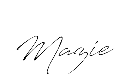 How to make Mazie signature? Antro_Vectra is a professional autograph style. Create handwritten signature for Mazie name. Mazie signature style 6 images and pictures png