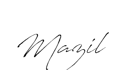 How to make Mazil name signature. Use Antro_Vectra style for creating short signs online. This is the latest handwritten sign. Mazil signature style 6 images and pictures png