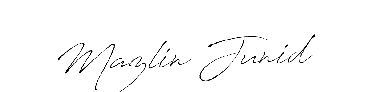 Here are the top 10 professional signature styles for the name Mazlin Junid. These are the best autograph styles you can use for your name. Mazlin Junid signature style 6 images and pictures png