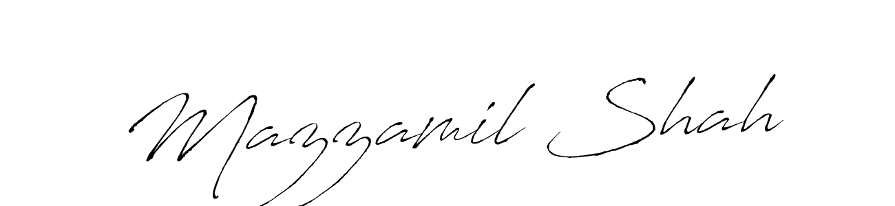 This is the best signature style for the Mazzamil Shah name. Also you like these signature font (Antro_Vectra). Mix name signature. Mazzamil Shah signature style 6 images and pictures png