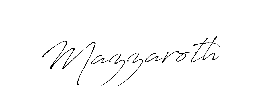 Use a signature maker to create a handwritten signature online. With this signature software, you can design (Antro_Vectra) your own signature for name Mazzaroth. Mazzaroth signature style 6 images and pictures png