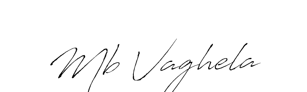 It looks lik you need a new signature style for name Mb Vaghela. Design unique handwritten (Antro_Vectra) signature with our free signature maker in just a few clicks. Mb Vaghela signature style 6 images and pictures png