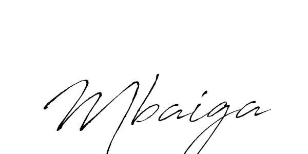 Use a signature maker to create a handwritten signature online. With this signature software, you can design (Antro_Vectra) your own signature for name Mbaiga. Mbaiga signature style 6 images and pictures png