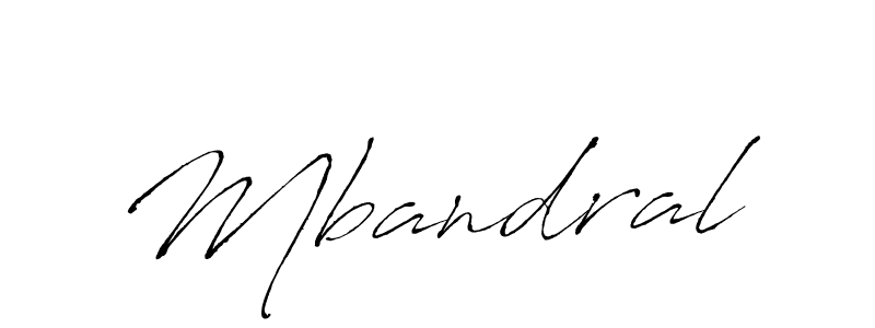 Use a signature maker to create a handwritten signature online. With this signature software, you can design (Antro_Vectra) your own signature for name Mbandral. Mbandral signature style 6 images and pictures png