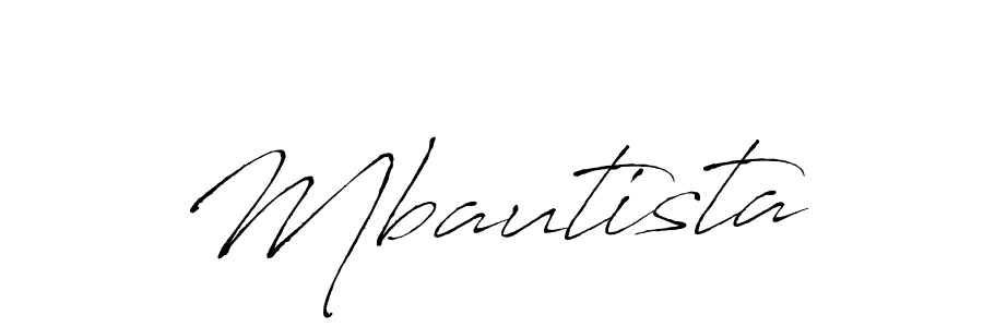 Mbautista stylish signature style. Best Handwritten Sign (Antro_Vectra) for my name. Handwritten Signature Collection Ideas for my name Mbautista. Mbautista signature style 6 images and pictures png