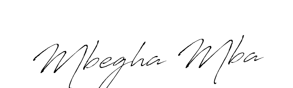 Design your own signature with our free online signature maker. With this signature software, you can create a handwritten (Antro_Vectra) signature for name Mbegha Mba. Mbegha Mba signature style 6 images and pictures png