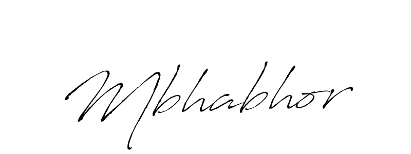 You should practise on your own different ways (Antro_Vectra) to write your name (Mbhabhor) in signature. don't let someone else do it for you. Mbhabhor signature style 6 images and pictures png