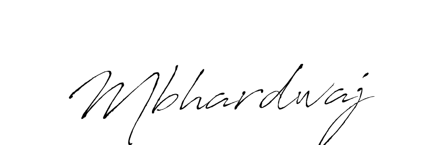 How to make Mbhardwaj name signature. Use Antro_Vectra style for creating short signs online. This is the latest handwritten sign. Mbhardwaj signature style 6 images and pictures png