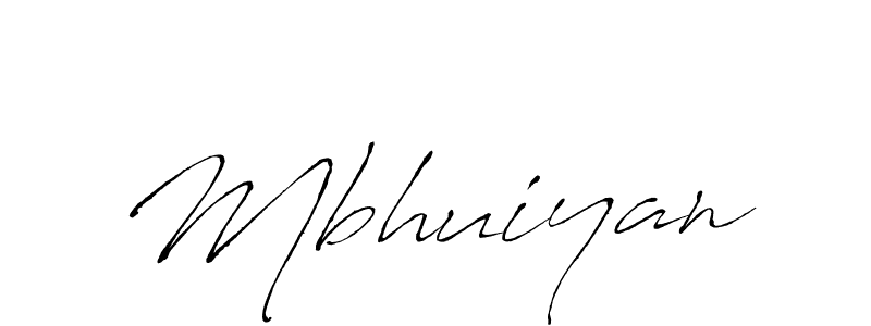 Create a beautiful signature design for name Mbhuiyan. With this signature (Antro_Vectra) fonts, you can make a handwritten signature for free. Mbhuiyan signature style 6 images and pictures png