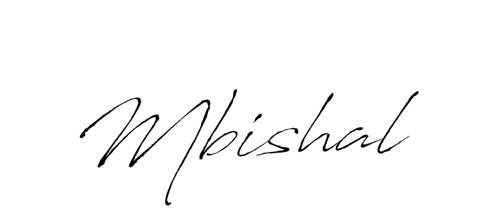 Design your own signature with our free online signature maker. With this signature software, you can create a handwritten (Antro_Vectra) signature for name Mbishal. Mbishal signature style 6 images and pictures png