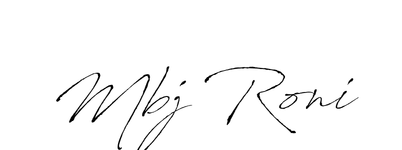 Once you've used our free online signature maker to create your best signature Antro_Vectra style, it's time to enjoy all of the benefits that Mbj Roni name signing documents. Mbj Roni signature style 6 images and pictures png