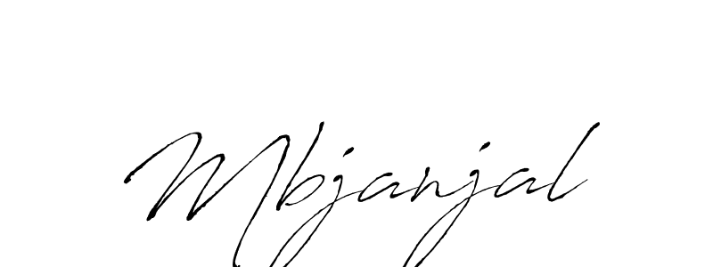 It looks lik you need a new signature style for name Mbjanjal. Design unique handwritten (Antro_Vectra) signature with our free signature maker in just a few clicks. Mbjanjal signature style 6 images and pictures png