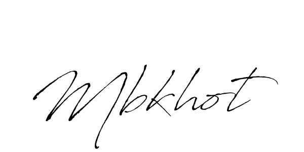 The best way (Antro_Vectra) to make a short signature is to pick only two or three words in your name. The name Mbkhot include a total of six letters. For converting this name. Mbkhot signature style 6 images and pictures png