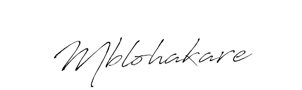 It looks lik you need a new signature style for name Mblohakare. Design unique handwritten (Antro_Vectra) signature with our free signature maker in just a few clicks. Mblohakare signature style 6 images and pictures png