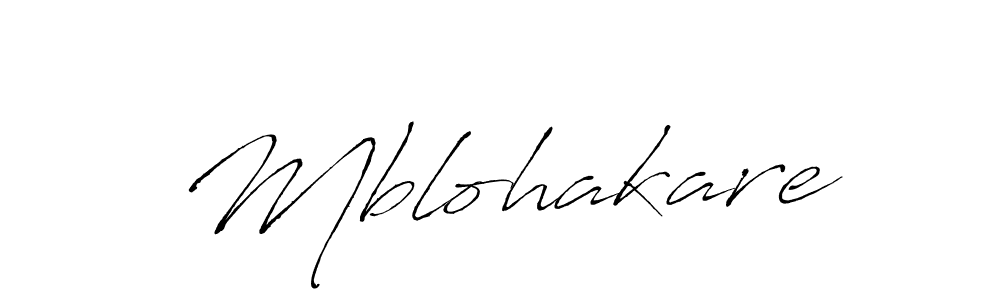 It looks lik you need a new signature style for name Mblohakare. Design unique handwritten (Antro_Vectra) signature with our free signature maker in just a few clicks. Mblohakare signature style 6 images and pictures png