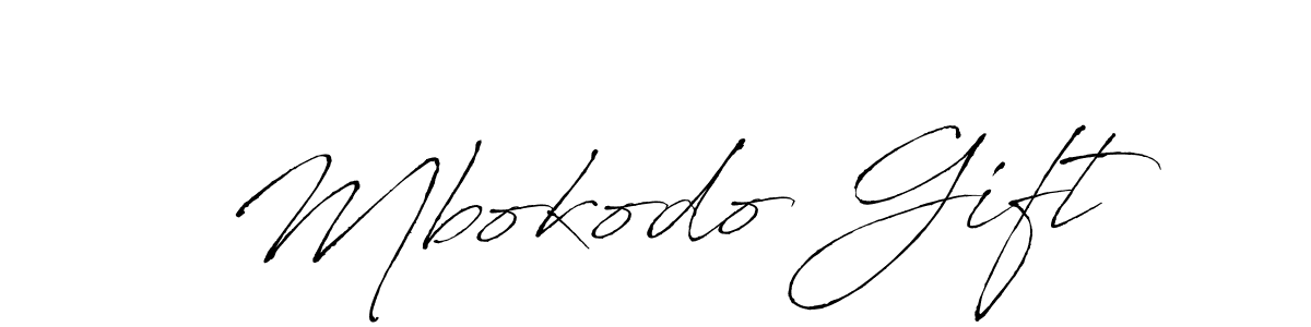Also You can easily find your signature by using the search form. We will create Mbokodo Gift name handwritten signature images for you free of cost using Antro_Vectra sign style. Mbokodo Gift signature style 6 images and pictures png