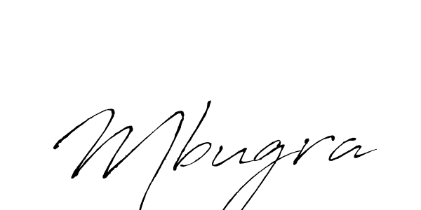 Design your own signature with our free online signature maker. With this signature software, you can create a handwritten (Antro_Vectra) signature for name Mbugra. Mbugra signature style 6 images and pictures png