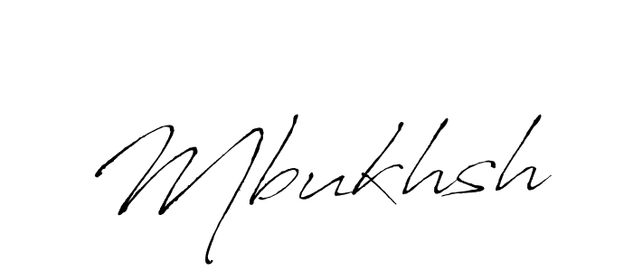 It looks lik you need a new signature style for name Mbukhsh. Design unique handwritten (Antro_Vectra) signature with our free signature maker in just a few clicks. Mbukhsh signature style 6 images and pictures png