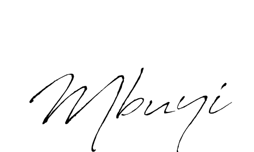 Use a signature maker to create a handwritten signature online. With this signature software, you can design (Antro_Vectra) your own signature for name Mbuyi. Mbuyi signature style 6 images and pictures png