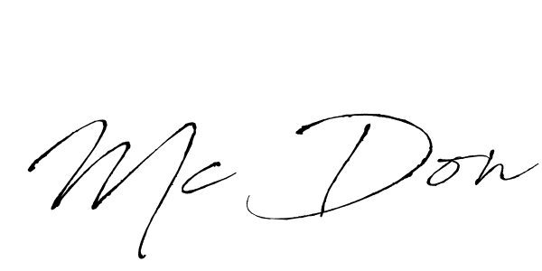 The best way (Antro_Vectra) to make a short signature is to pick only two or three words in your name. The name Mc Don include a total of six letters. For converting this name. Mc Don signature style 6 images and pictures png