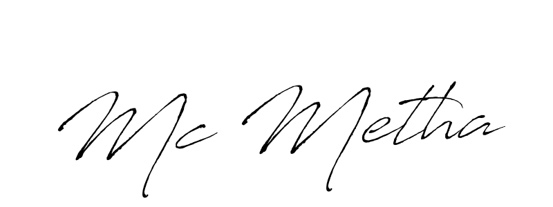 You can use this online signature creator to create a handwritten signature for the name Mc Metha. This is the best online autograph maker. Mc Metha signature style 6 images and pictures png