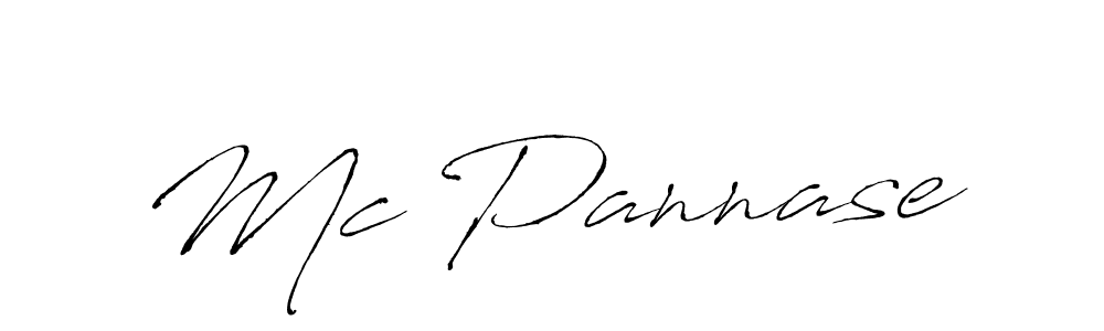 Design your own signature with our free online signature maker. With this signature software, you can create a handwritten (Antro_Vectra) signature for name Mc Pannase. Mc Pannase signature style 6 images and pictures png