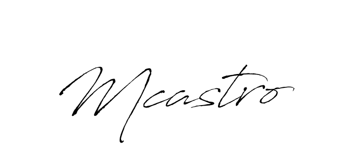 Also we have Mcastro name is the best signature style. Create professional handwritten signature collection using Antro_Vectra autograph style. Mcastro signature style 6 images and pictures png