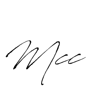 Design your own signature with our free online signature maker. With this signature software, you can create a handwritten (Antro_Vectra) signature for name Mcc. Mcc signature style 6 images and pictures png