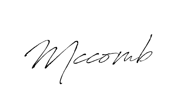 Mccomb stylish signature style. Best Handwritten Sign (Antro_Vectra) for my name. Handwritten Signature Collection Ideas for my name Mccomb. Mccomb signature style 6 images and pictures png
