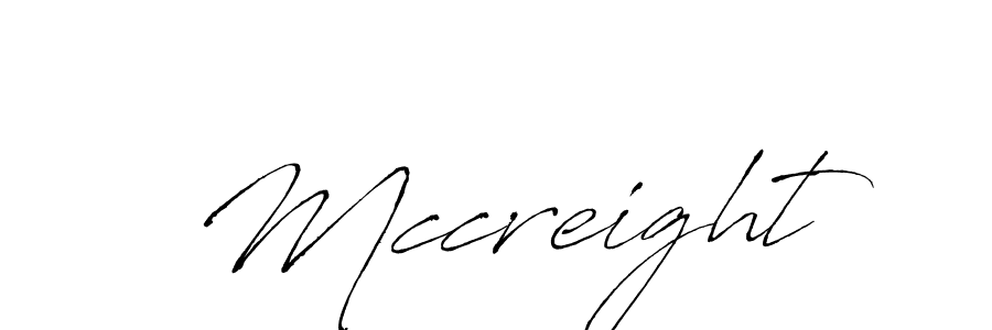 Make a beautiful signature design for name Mccreight. With this signature (Antro_Vectra) style, you can create a handwritten signature for free. Mccreight signature style 6 images and pictures png