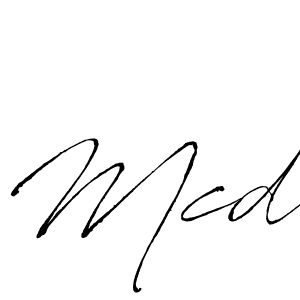 How to make Mcd name signature. Use Antro_Vectra style for creating short signs online. This is the latest handwritten sign. Mcd signature style 6 images and pictures png