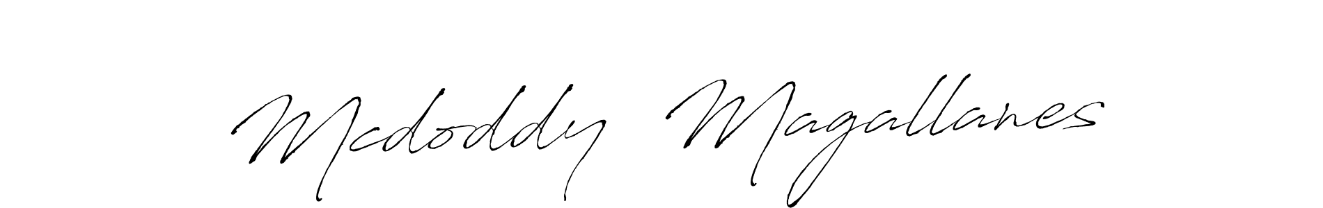 Antro_Vectra is a professional signature style that is perfect for those who want to add a touch of class to their signature. It is also a great choice for those who want to make their signature more unique. Get Mcdoddy  Magallanes name to fancy signature for free. Mcdoddy  Magallanes signature style 6 images and pictures png