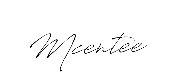 Also we have Mcentee name is the best signature style. Create professional handwritten signature collection using Antro_Vectra autograph style. Mcentee signature style 6 images and pictures png