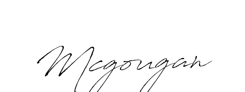 How to make Mcgougan signature? Antro_Vectra is a professional autograph style. Create handwritten signature for Mcgougan name. Mcgougan signature style 6 images and pictures png