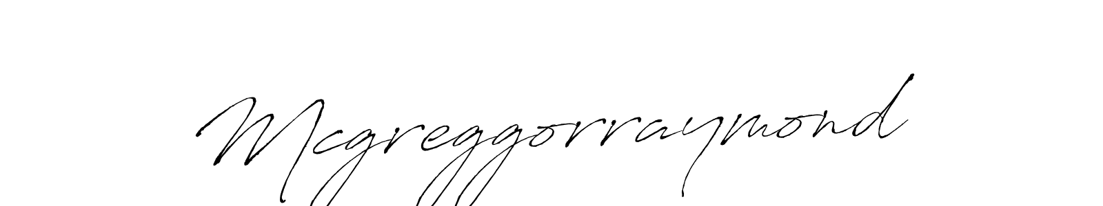 Mcgreggorraymond stylish signature style. Best Handwritten Sign (Antro_Vectra) for my name. Handwritten Signature Collection Ideas for my name Mcgreggorraymond. Mcgreggorraymond signature style 6 images and pictures png