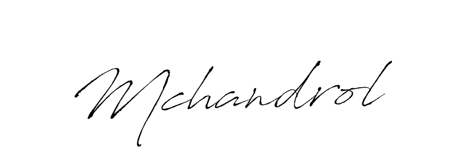 It looks lik you need a new signature style for name Mchandrol. Design unique handwritten (Antro_Vectra) signature with our free signature maker in just a few clicks. Mchandrol signature style 6 images and pictures png