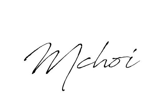 Also we have Mchoi name is the best signature style. Create professional handwritten signature collection using Antro_Vectra autograph style. Mchoi signature style 6 images and pictures png
