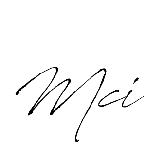 Make a beautiful signature design for name Mci. With this signature (Antro_Vectra) style, you can create a handwritten signature for free. Mci signature style 6 images and pictures png