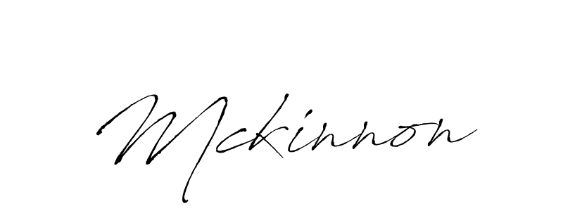 Create a beautiful signature design for name Mckinnon. With this signature (Antro_Vectra) fonts, you can make a handwritten signature for free. Mckinnon signature style 6 images and pictures png