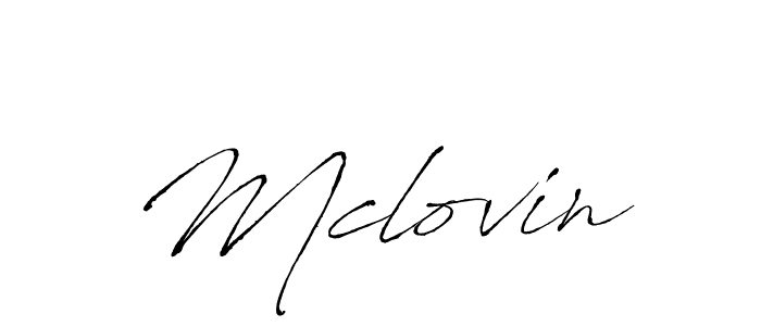 Design your own signature with our free online signature maker. With this signature software, you can create a handwritten (Antro_Vectra) signature for name Mclovin. Mclovin signature style 6 images and pictures png