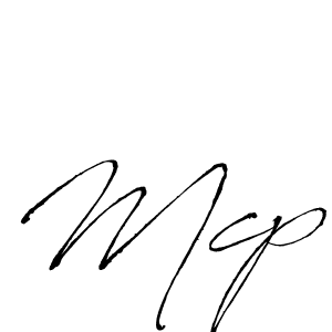 How to make Mcp name signature. Use Antro_Vectra style for creating short signs online. This is the latest handwritten sign. Mcp signature style 6 images and pictures png